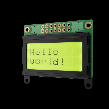 A floating LCD