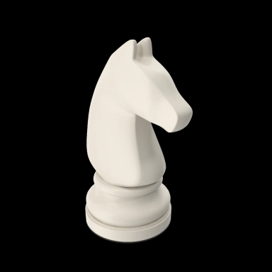 A floating Chess Piece